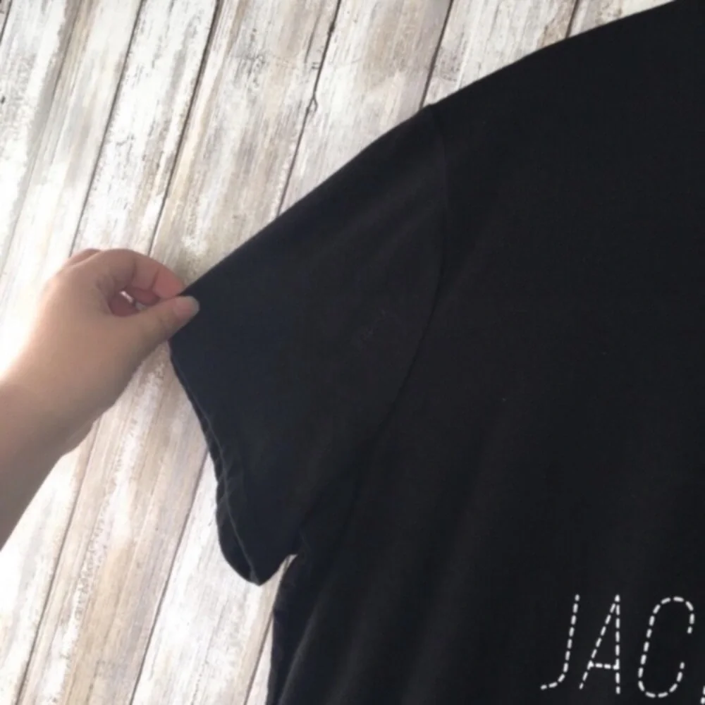 NWT NFL Jacksonville Jaguars Faux Stitch Black Tee - Picture 3 of 3